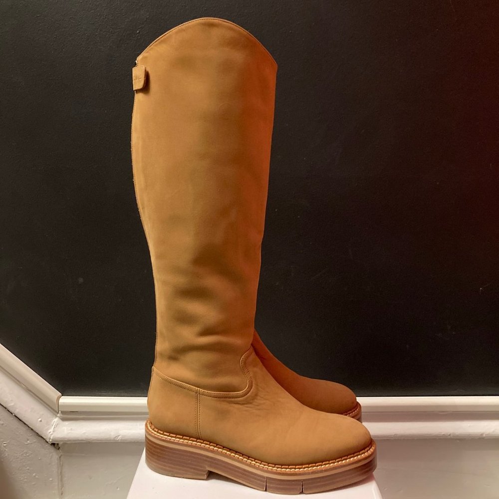 💥HOST PICK💥 ROBERT CLERGERIE Camel-Colored Suede Boots